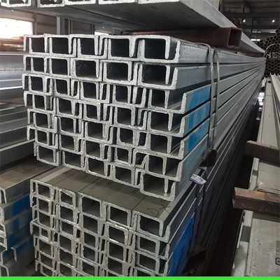 Baukonstruktionen Legierung Kaltgewalzte Kohlenstoff U-Kanal Stahlbalken 10ft mit Anwendung