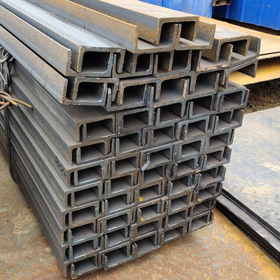 Q235/Q345/SS400/ST37-2/ST52/Q420/Q460/S235JR/S275JR/S355JR Fortgeschrittenes C-Kanal-Stahlprofil ASTM A36 für Gebäudekonstruktionen