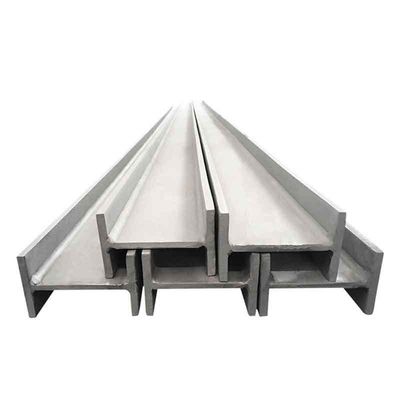 50-400 mm Flanschbreite Q235B Q235 H-Strahlen aus Kohlenstoffstahl M54B30 Warmgewalzte H-Strahlen für den Bau