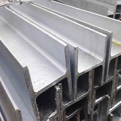 Direkt Q355B Q355C Q355D Q235 Q345B Warmgewalzte H-Strahl Stahl I Stahl Strukturstrahl Toleranz ± 5% Flanschbreite 50-300 mm