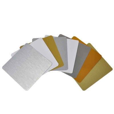 Schneidedienst starke seismische Beständigkeit Dekoration Farbdruck 1mm Edelstahl 316 304 Plattenblatt mit HL-Finixierung