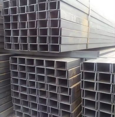 U-Kanalbalken für Gebäudekonstruktion Länge 1-12 m Dicke 4,5-14,5 mm Strukturstahl Verkauf