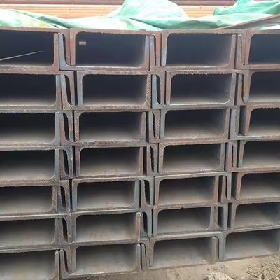 U-Kanalbalken für Gebäudekonstruktion Länge 1-12 m Dicke 4,5-14,5 mm Strukturstahl Verkauf