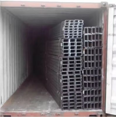 U-Kanalbalken für Gebäudekonstruktion Länge 1-12 m Dicke 4,5-14,5 mm Strukturstahl Verkauf