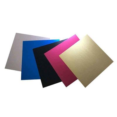 Brushed Hairline Textured Finish 304 SS Platte mit der vom Kunden gewünschten Dicke und ASTM AISI GB JIS DIN BS Standard