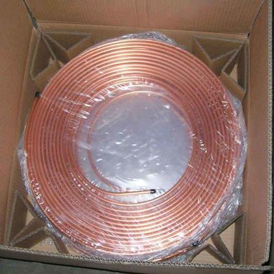 Nichtlegierte 3/8&quot; 1/2&quot; B75 Kupfer-Nickel nahtlose hydraulisch leitbare Stahlrohr für den Transport von Flüssigkeiten in Kupfermaterial