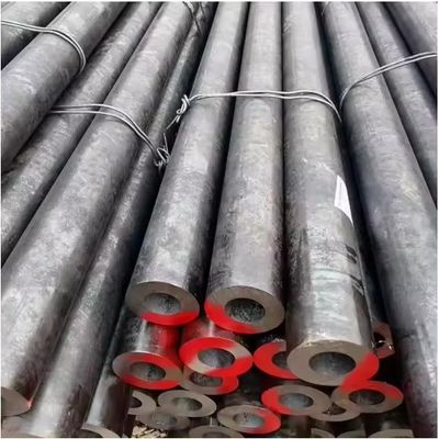 ASTM A106 105 114.3x6.02 Schwere Wandstärke Runde schwarze nahtlose Rohre und Rohre aus Kohlenstoffstahl-SCH5-SCH160 Schussblasen