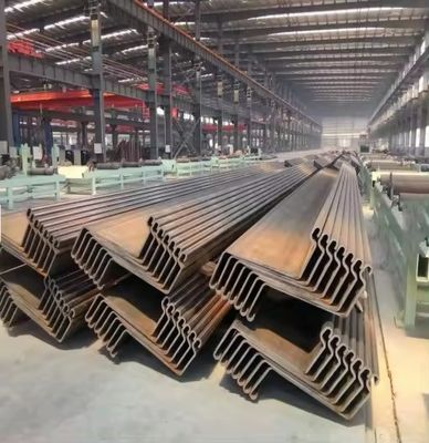 Warmgewalzte Kaltgewalzte Z-Typ-Kohlenstoffstahlblech-Pfahl-Wand-Typ 4 und machen Metallteile für Original