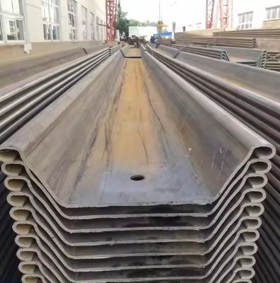 Warmgewalzte Kaltgewalzte Z-Typ-Kohlenstoffstahlblech-Pfahl-Wand-Typ 4 und machen Metallteile für Original