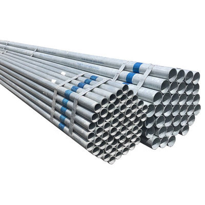 API-zertifizierte Q235-verzinkte schwarze nahtlose Gasleitung für flüssiges Eisen 18 mm Dicke heißverzinkte Oberfläche