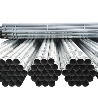 API-zertifizierte Q235-verzinkte schwarze nahtlose Gasleitung für flüssiges Eisen 18 mm Dicke heißverzinkte Oberfläche