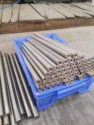 Dauerhaftes Material Industrielle Rundform Gr5 Titan Auspuff nahtloses Hydraulikrohrrohr für Gaswärmebehandlungsanlagen
