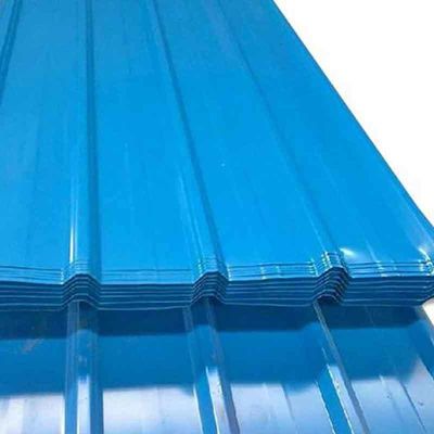 1000-1220 mm Breite Schneidedienst 3mx1mx0.4mm Farbbeschichtete Wellstahlplatte für den Bau direkt