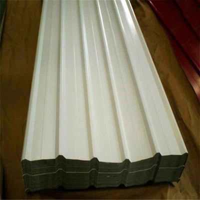 1000-1220 mm Breite Schneidedienst 3mx1mx0.4mm Farbbeschichtete Wellstahlplatte für den Bau direkt