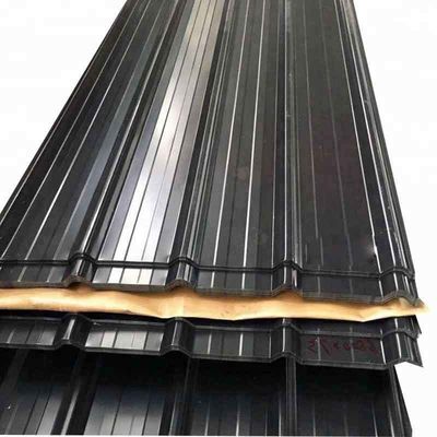 Breite 700-2000MM Vollharte 18 Gauge Farbbeschichtung PPGI PPGL Stahlblech für Welldachfliesen Zhongyu
