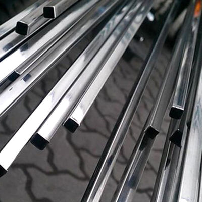 Kohlenstoffseamless Röhre für Stanzverarbeitung Service 304 316l 1x2 Rechteck Haarlinie Finish Edelstahl Quadratröhre