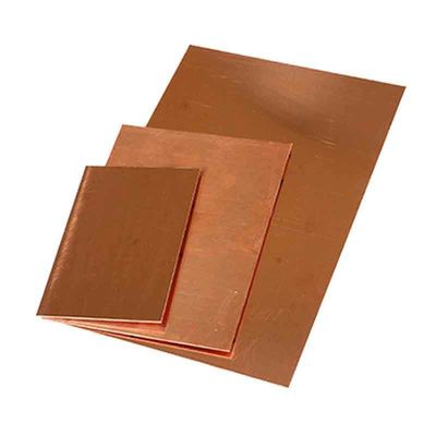 1 mm 5 mm 10 mm Dicke Kupferplatte C17200 C17500 C5191 mit Biegeverarbeitungsdienst