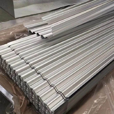 Entwicklung 0,4mm 24 Gauge Galvanisiert 4ft x 16ft 35 Blech Eisen Blech gewölbter Stahl Fliesen Schütteln Dach Dach Metallplatten