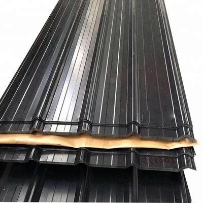 Entwicklung 0,4mm 24 Gauge Galvanisiert 4ft x 16ft 35 Blech Eisen Blech gewölbter Stahl Fliesen Schütteln Dach Dach Metallplatten