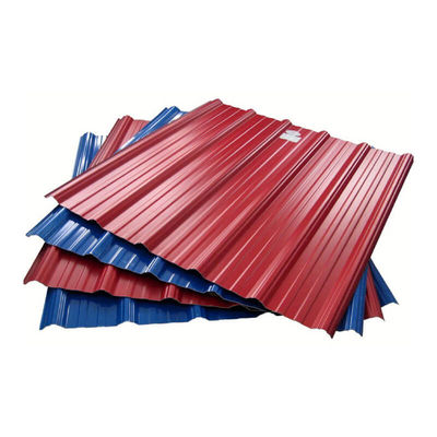 Zink-Dachblechmaterial PPGI-Dachfliese 0,5 mm kaltgewalzte verzinkte Dachbleche mit Oberflächenfarbe