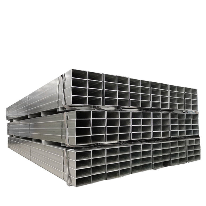 Nicht geölte Quadratrohre aus galvanisiertem Stahl mit 16 Gewicht 2x2 4x4 2,5x2,5 für Baustoßsysteme