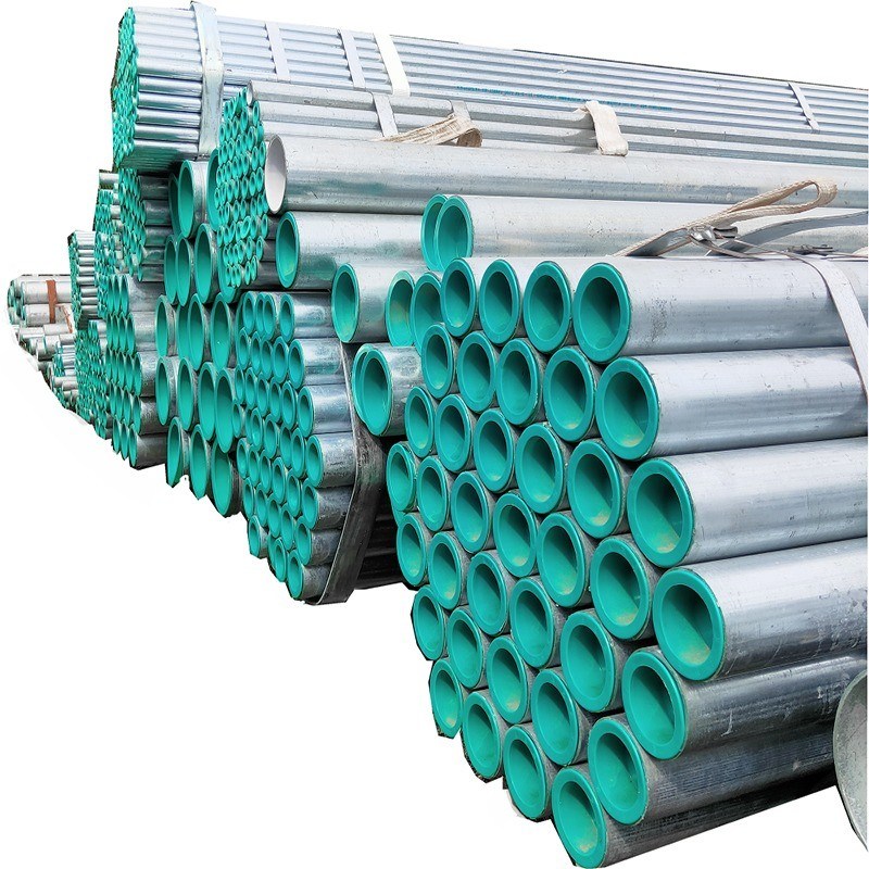 Nicht geölte Toleranz ± 1% Hot Dip Galvanized Steel Pipe Seam Welded GI Steel Tube Pipe für geölte oder nicht geölte