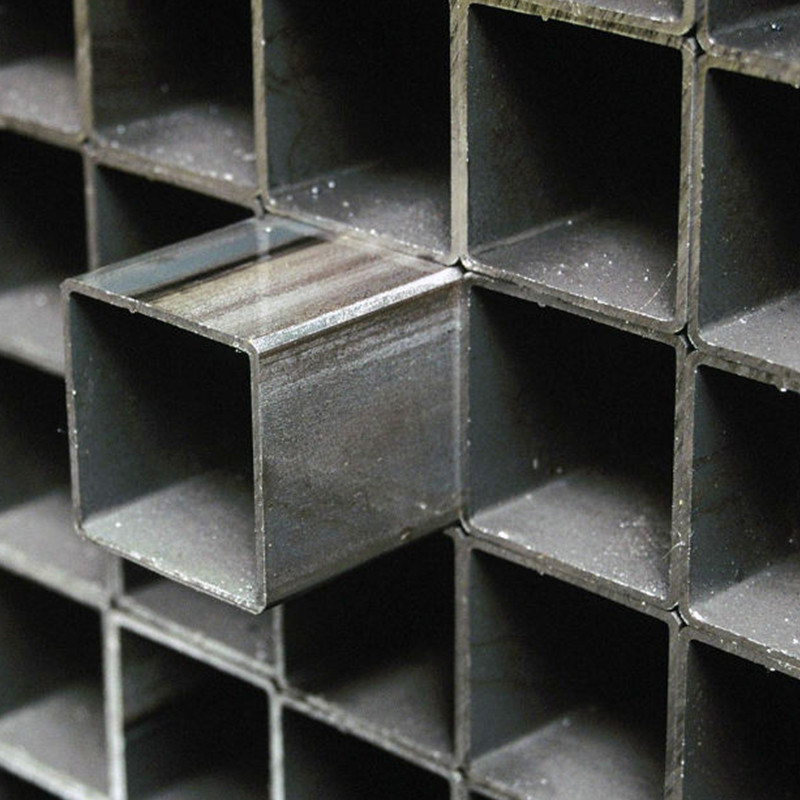 Rechnungsstellung nach theoretischem Gewicht ERW 65x65 10 x 10 Quadratrohr aus Kohlenstoffstahl Rechteckrohr 80 x 80 mit Löchern