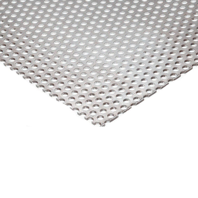 304 Edelstahl Hexagonal rundes Mikroporphorblatt mit individueller Länge und Perforationstechnik