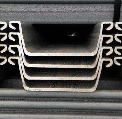 Z-Typ warmgewalzte galvanisierte A660 Kohlenstoffstahlplattenpfeiler für St37/St42/St37-2/St35.4/St52.4/St35 Materialien