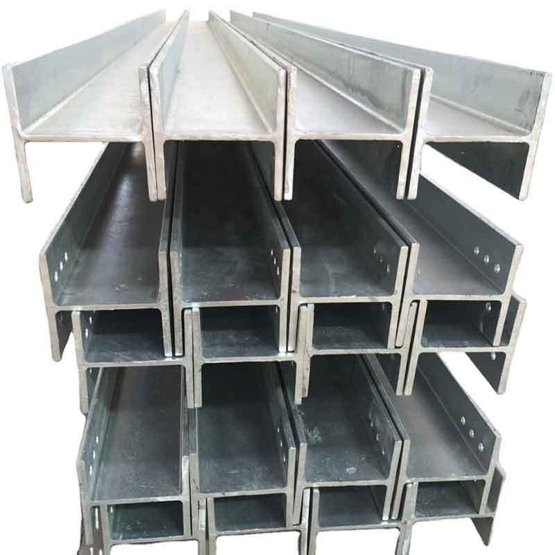 H-Strahl Astm A36 Kohlenstoff warmgewalztes Grundstück aus Stahlverzinktem Stahl H-Strahlen für Gebäude Webstärke 6 mm-16 mm