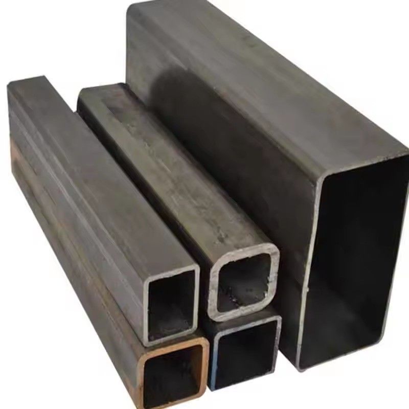 Warmgewalzte AISI 1020 Automotive Grade S355JR Quadratröhre mit Karbon-Schwarz-Eisen, lackierte Oberfläche 20x20 mm Nahtlosstahl