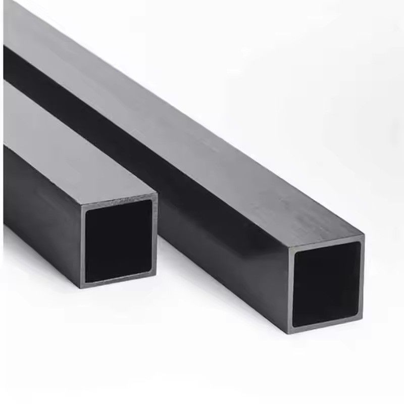 Quadratische Form 30x30x3 mm 23mm Länge 6m S355 Schwarzes Eisen Schweißrohr Kohlenstoffstahl Quadratrohr