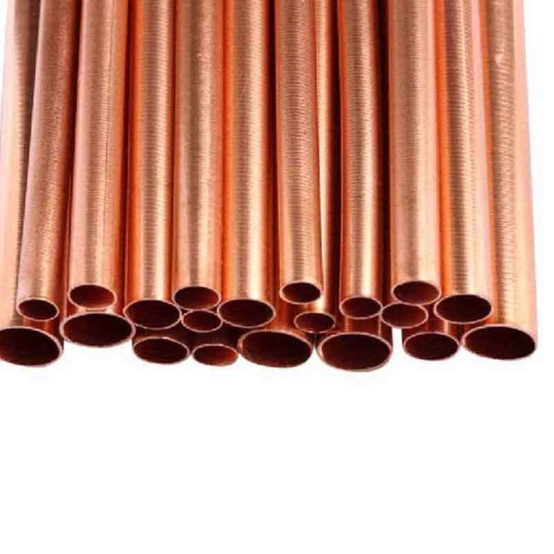 Nichtlegiertes Kupferrohr für nahtlose Kühllösungen in verschiedenen Branchen Wandstärke 0,1 mm 50 mm