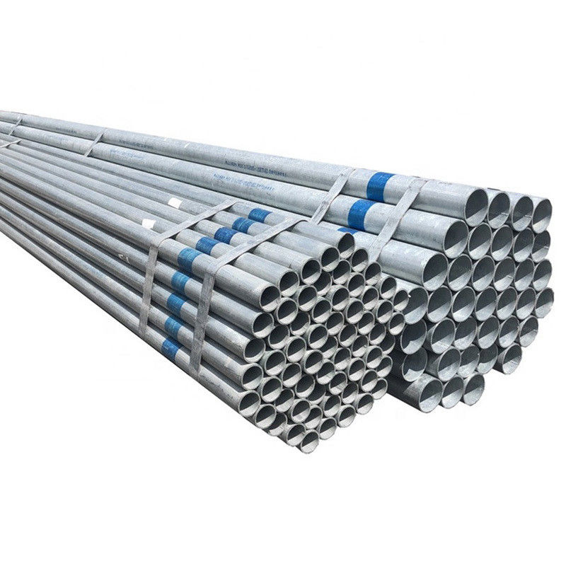 API-zertifizierte Q235-verzinkte schwarze nahtlose Gasleitung für flüssiges Eisen 18 mm Dicke heißverzinkte Oberfläche