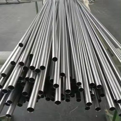 Dauerhaftes Material Industrielle Rundform Gr5 Titan Auspuff nahtloses Hydraulikrohrrohr für Gaswärmebehandlungsanlagen