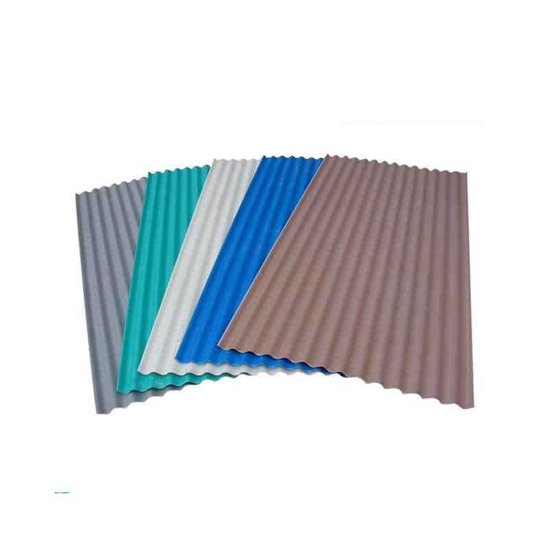 Sicher und langlebig AZ61-AZ90 Beschichtung PPGI Vormalte galvanisierte Wellstahlplatte für 901-1000mm Breite Zinkdach